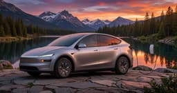 Огромный внешний аккумулятор. Функция Tesla PowerShare появилась в длинной Model YL — запитать целый дом всё равно не получится